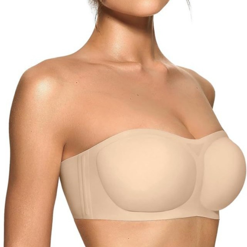 Minimizer Bra Women - Women's Strapless Bra with Push-up Support