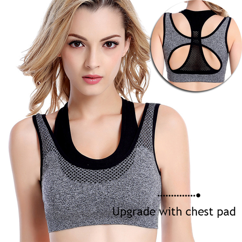 Shockproof Hollow Breathable S - огляд і ціна Underwire Bra Padded