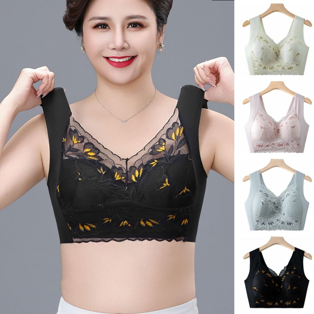 Breathable Plus Size Lace Wire - огляд і ціна Minimizer Bra Women