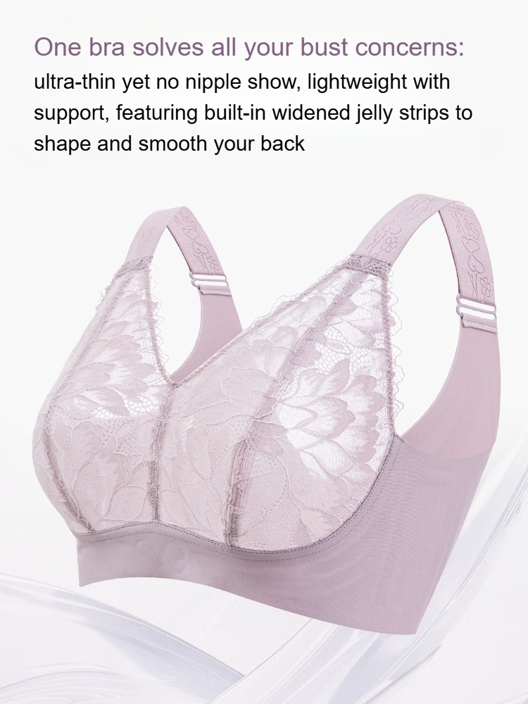 Plus Size Bras Lace Underwear  - огляд і ціна Minimizer Bra Women