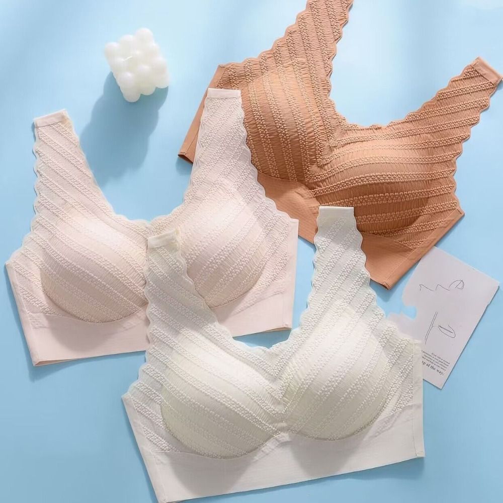 Seamless Bubble Lace Bra Widen - огляд і ціна Sheer Bra Lace