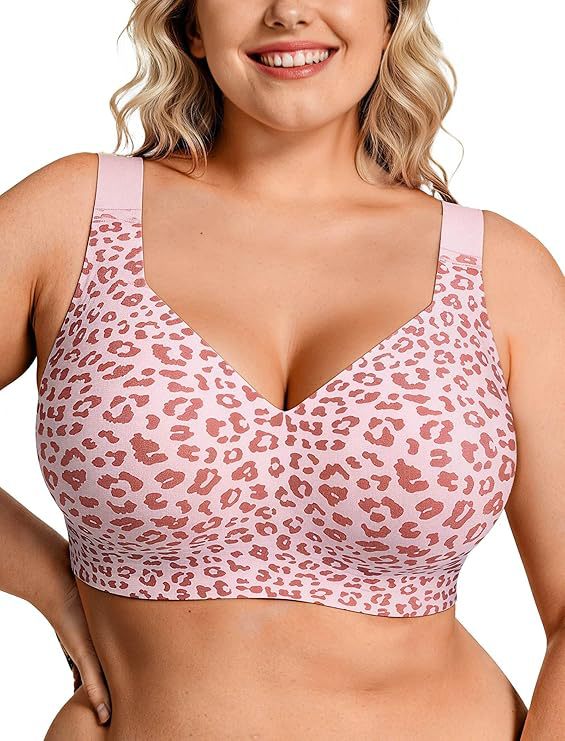 Plus Size Wireless Jelly Bra W - огляд і ціна Minimizer Bra Women