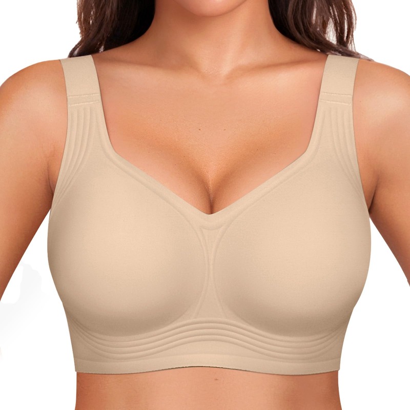 Plus Size Wireless Jelly Bra W - огляд і ціна Minimizer Bra Women