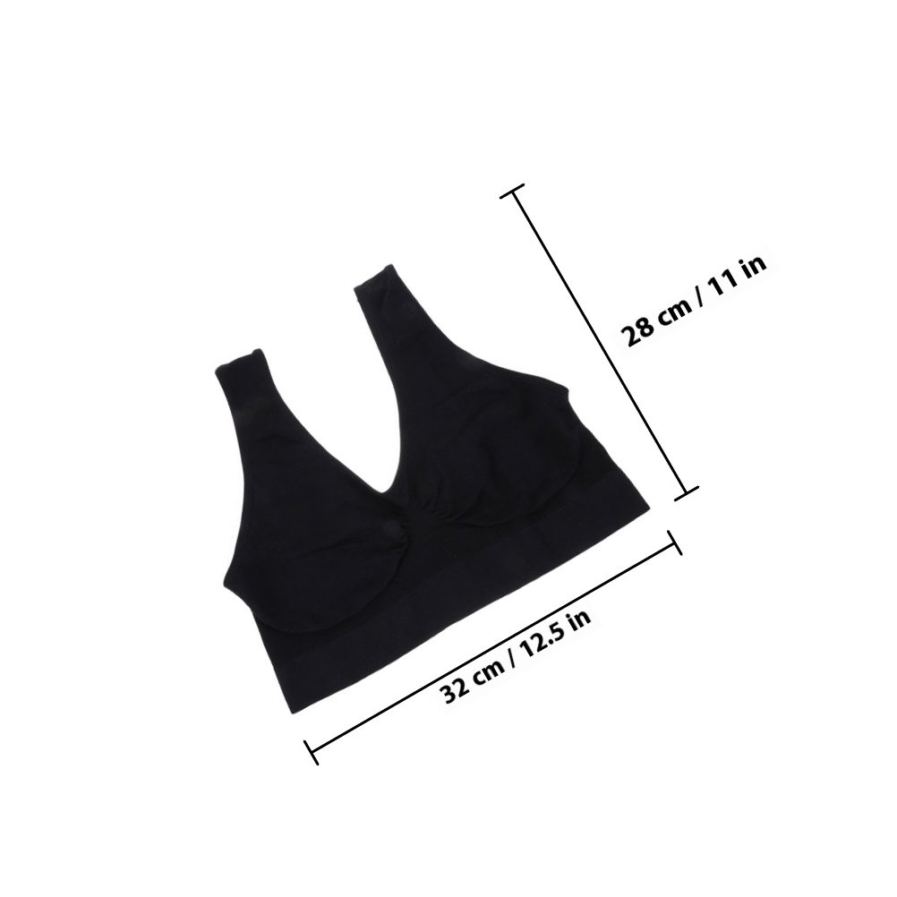 3pcs Yoga Sports Bra Seamless  - огляд і ціна Wirefree Bra Comfort