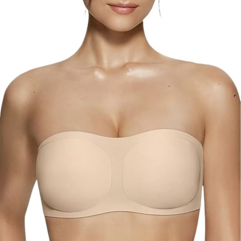 Women's Strapless Bra with Pus - огляд і ціна Minimizer Bra Women
