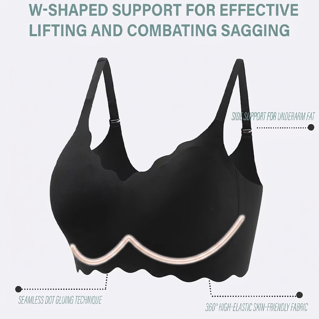 Seamless Wireless Supportive B - огляд і ціна T Shirt Bra Seamless