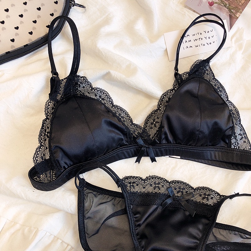 French Sexy Lace Triangle Cup  - огляд і ціна Cotton Bra Everyday